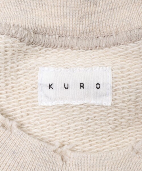 URBAN RESEARCH(アーバンリサーチ)の「KURO MORE DAMAGE SWEAT(スウェット・レディース・OATMEAL・-)」の7枚目の写真