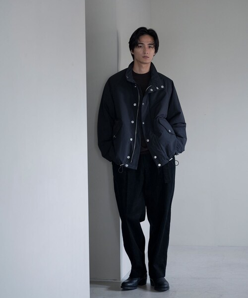 ADAM ET ROPE'(アダムエロペ)の「《別注》【MACKINTOSH/マッキントシュ】EX STORNOWAY(その他アウター・メンズ・ブラック/ネイビー・L/M/S/XS)」の10枚目の写真