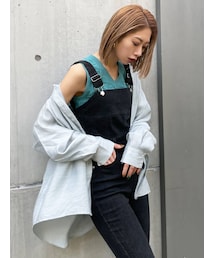 EMODA | アウトラインルーズシャツ(シャツ/ブラウス)