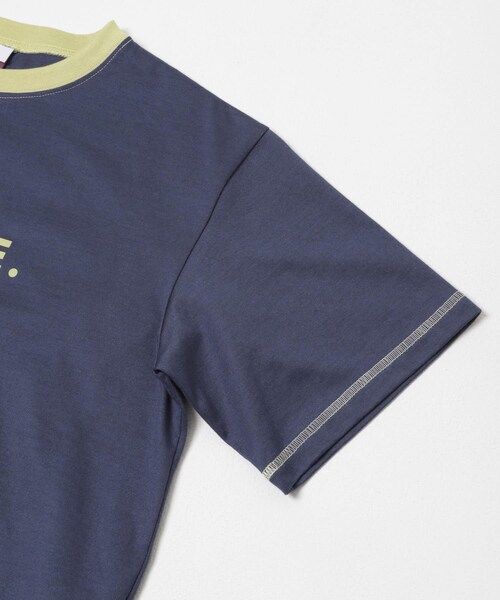 THE GOODLAND MARKET（ザグッドランドマーケット）の「ザ グッドランド マーケット　BOX RINGER  TEE（Tシャツ/カットソー・レディース・WH×GR/YE×BR/BL×LGR・1/2）」の17枚目の写真