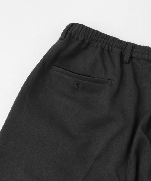 URBAN RESEARCH DOORS（アーバンリサーチドアーズ）の「LIFE STYLE TAILOR　ウールライクソフトツイルストレッチパンツ（スラックス・メンズ・GRAY/NAVY/BROWN・S/M/L/XL）」の13枚目の写真