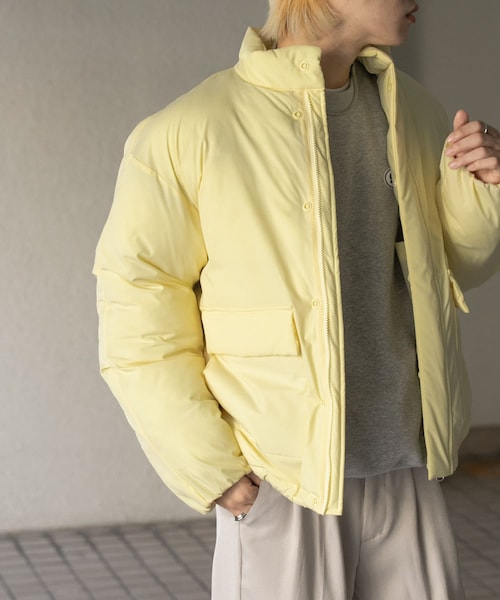 SENSE OF PLACE by URBAN RESEARCH(センスオブプレイスバイアーバンリサーチ)の「バルーンパデッドブルゾン(テーラードジャケット・メンズ・BLACK/NAVY/YELLOW・M/L)」の3枚目の写真
