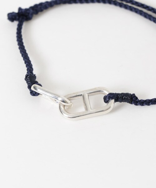 URBAN RESEARCH(アーバンリサーチ)の「XOLO Anchor Silk Code Bracelet(ブレスレット・メンズ・BLACK/NAVY/GRAY・FREE)」の12枚目の写真