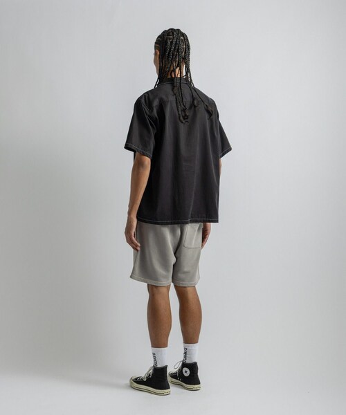 Saturdays NYC(サタデーズ ニューヨークシティ )の「Canty Stitch Color Shirt(シャツ/ブラウス・レディース・ブラック/オリーブ・L/M/S/XL)」の19枚目の写真