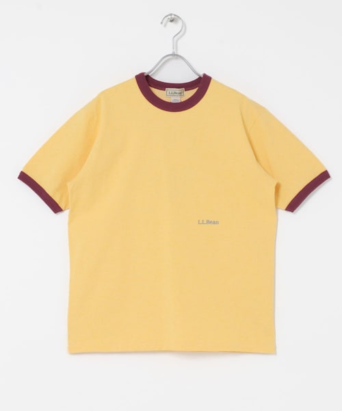 URBAN RESEARCH DOORS(アーバンリサーチドアーズ)の「L.L.Bean JAPAN EDITION SHORTSLEEVERINGER T-SHIRTS(Tシャツ/カットソー・レディース・OATMEAL/TOPGREY/TOP GOLD/MAGENTA・M)」の4枚目の写真