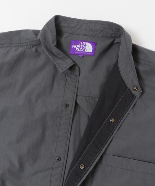 URBAN RESEARCH DOORS（アーバンリサーチドアーズ）の「THE NORTH FACE PURPLE LABEL　MOUNTAIN WIND SHIRTS（シャツ/ブラウス・メンズ・WHITE(OW)/A.GRAY(AH)・M）」の4枚目の写真