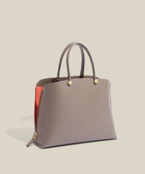 ROPE'(ロペ)の「【E'POR】Y BAG Medium/通勤・軽量・26SS(トートバッグ・レディース・ブラック/グレー/キナリ/ダークブラウン/ダークグリーン・F)」の6枚目の写真