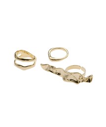 EVRIS | BIG MOTIF 3PCS リング(リング)