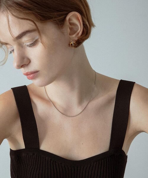 URBAN RESEARCH（アーバンリサーチ）の「decor『デコール』　1色のチェーンネックレス スパイク（ネックレス・レディース・GOLD/SILVER・-）」の7枚目の写真