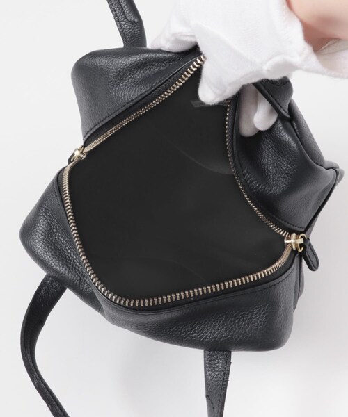 URBAN RESEARCH DOORS(アーバンリサーチドアーズ)の「レザーボストンバッグ(ボストンバッグ・レディース・BLACK/GREIGE・one)」の13枚目の写真