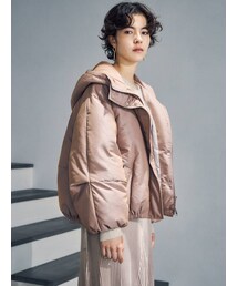 LAGUNAMOON | シャンブレー中綿ショートコート(その他アウター)