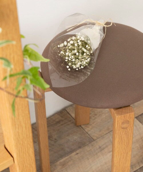 URBAN RESEARCH DOORS(アーバンリサーチドアーズ)の「DOORS LIVING PRODUCTS Round Stool(その他雑貨・メンズ・S.Brown8/Natural8/Beige8/O.Khaki8/Mustard8/H.Green8・one)」の9枚目の写真