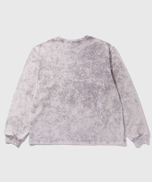 ADAM ET ROPE'（アダムエロペ）の「フェード　スウェット　プルオーバー（スウェット・メンズ・ブラック系/パープル系・L/M）」の11枚目の写真