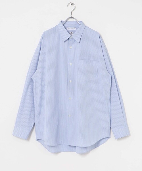 URBAN RESEARCH（アーバンリサーチ）の「『一部WEB限定カラー』THOMAS MASON OVER SHIRTS（シャツ/ブラウス・メンズ・WHITE/ROYAL/BROWN/BLACK/BLUE ST/S.GREEN・S/M/L/XL）」の6枚目の写真