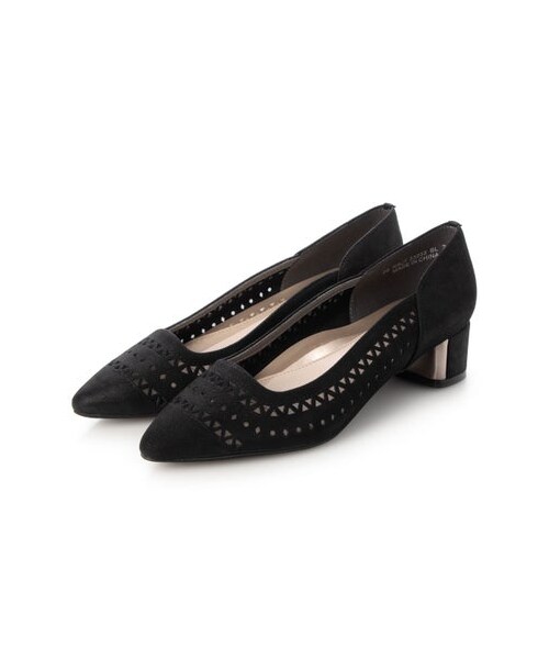 Riz raffinee（リズラフィーネ）の「リズ ラフィーネ Riz raffinee パンチングポインテッドトゥパンプス （パンプス・レディース・BL/BGM/PKS・220/22cm/225/22.5cm/230/23cm/235/23.5cm/240/24cm/245/24.5cm）」の11枚目の写真