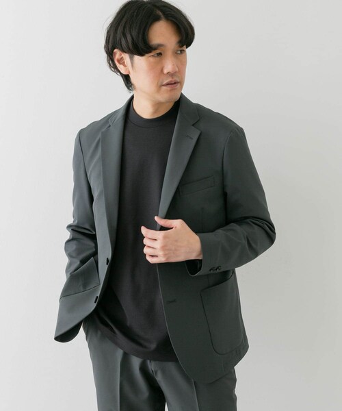 URBAN RESEARCH DOORS（アーバンリサーチドアーズ）の「『イージーケア』LIFE STYLE TAILOR　4WAYストレッチコンフォータブルジャケット（その他アウター・メンズ・KHAKI/NAVY/GRAY・S/M/L/XL）」の6枚目の写真