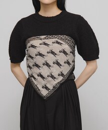 KBF | ホースデザインビッグスカーフ(バンダナ/スカーフ)