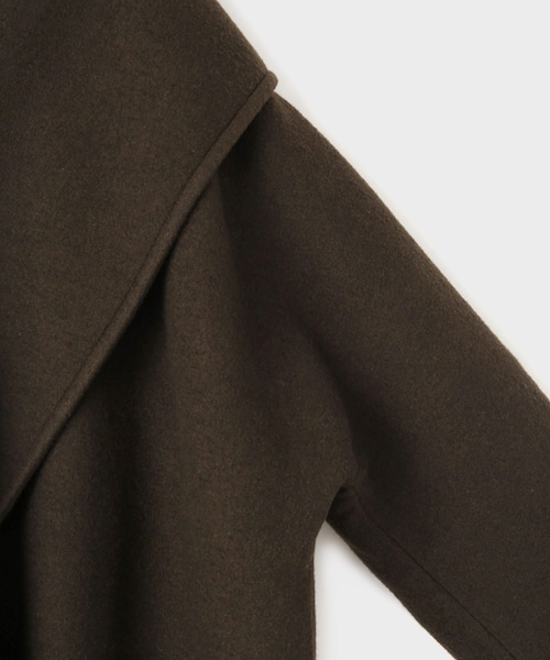 ROPE'（ロペ）の「【GIA STUDIOS（ジア・ストゥディオス）】SHORT COAT｜コート（その他アウター・レディース・ダークブラウン系・S）」の5枚目の写真
