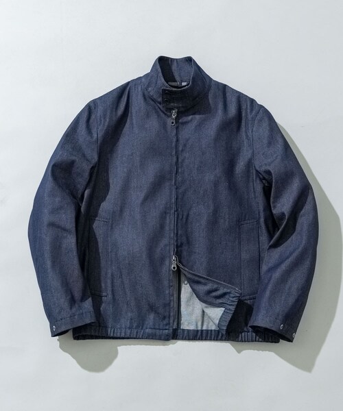 URBAN RESEARCH ROSSO（アーバンリサーチロッソ）の「『WEB限定』デニムスタンドブルゾン（ブルゾン・メンズ・INDIGO/BLACK/D.BLACK・M/L）」の4枚目の写真