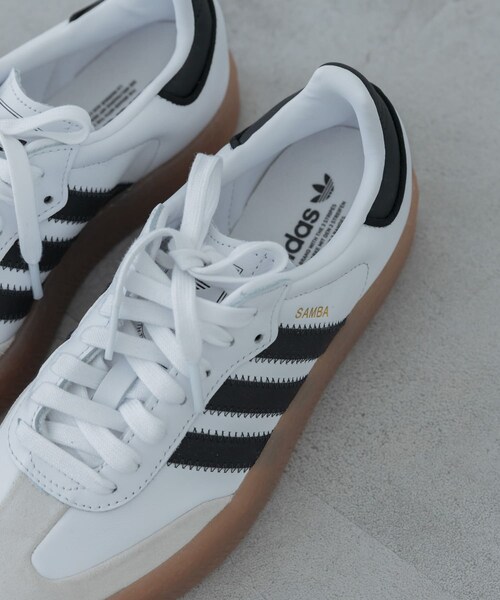 URBAN RESEARCH（アーバンリサーチ）の「adidas　SAMBAE W（スニーカー・レディース・フットウェアホワイト・23/23.5/24/24.5/25）」の3枚目の写真