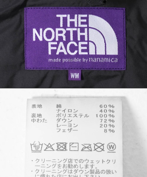 Thread Wearing Down EKAL(エカル)の「THE NORTH FACE PURPLE LABEL Double Peak Field Down Coat(その他 ...