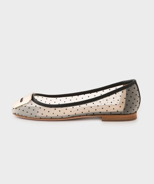 ROPE'（ロペ）の「【PELLICO（ペリーコ）】MESH FLAT SHOES｜パンプス（パンプス・レディース・ホワイト/ピンク・36/37）」の6枚目の写真