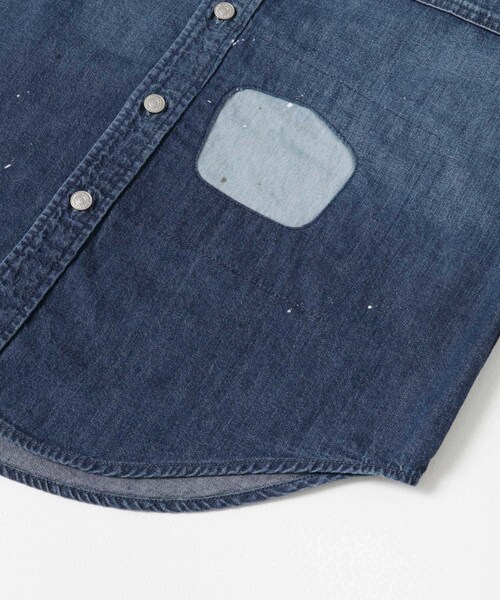 URBAN RESEARCH(アーバンリサーチ)の「FREEMANS SPORTING CLUB GREAT JONES JEAN SHIRT(シャツ/ブラウス・メンズ・115Wユーズド・S/M/L/XL)」の9枚目の写真