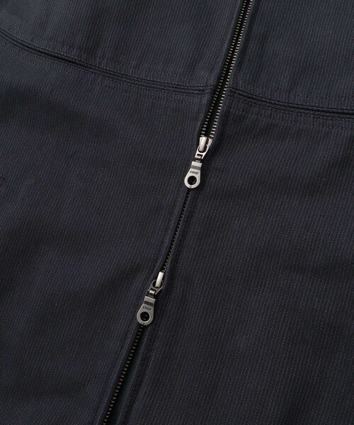 ADAM ET ROPE'（アダムエロペ）の「【COOR/クアー】STRIPE COTTON BINDING CUP SHOULDER JUMPER（その他アウター・メンズ・ネイビー・L/M）」の10枚目の写真