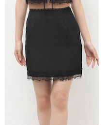 EVRIS | レースコンビミニスカート【セットアップ着用可能】(スカート)