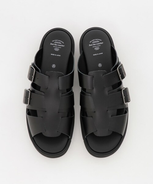 URBAN RESEARCH（アーバンリサーチ）の「foot the coacher　GURKHA SANDALS（サンダル・メンズ・BLACK・8/9/10）」の4枚目の写真