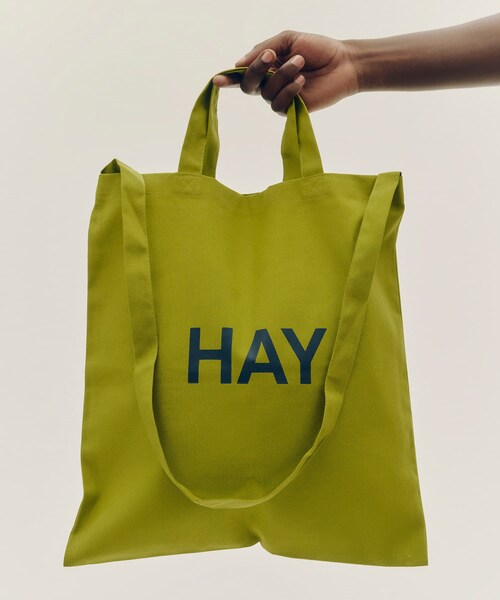 SENSE OF PLACE by URBAN RESEARCH(センスオブプレイスバイアーバンリサーチ)の「HAY Tote Bag(トートバッグ・メンズ・SAGE GREEN/MATCHA GR/ICY BLUE/DARK PLUM/LEMON/BLUSH PINK/B_ORANGE・One)」の9枚目の写真