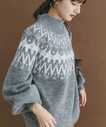 ITEMS URBANRESEARCH | シャギーノルディックニット(ニット/セーター)