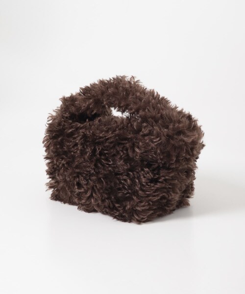 URBAN RESEARCH Sonny Label（アーバンリサーチサニーレーベル）の「LE VERNIS　Fake fur micro bag（ハンドバッグ・レディース・ブラウン/レオパード・one）」の5枚目の写真