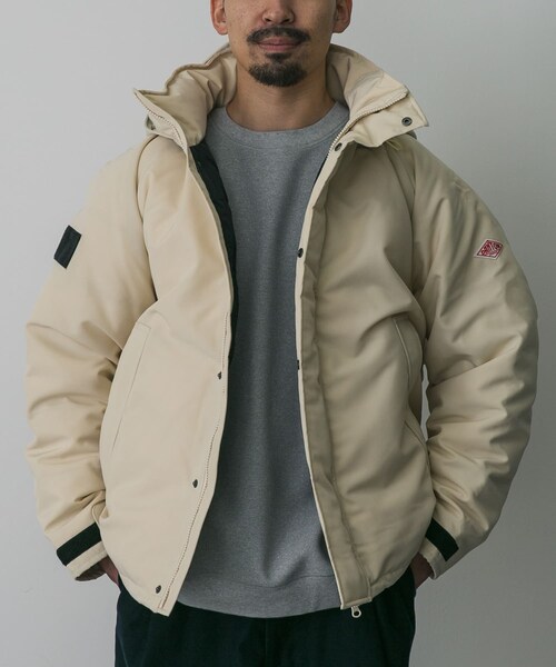URBAN RESEARCH DOORS（アーバンリサーチドアーズ）の「DANTON　ARMY HOODED JACKET（テーラードジャケット・メンズ・GREY/BLACK/NAVY/LT.BEIGE/OLIVE/IVORY・S/M/L）」の10枚目の写真