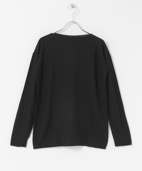 MITTAN　スーパー180’s強撚ウールニット長袖