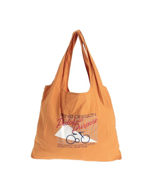 Ungrid（アングリッド）の「カラーロゴエコBAG（エコバッグ/サブバッグ・レディース・アイボリー/オレンジ/イエロー/ブルー・F）」の10枚目の写真