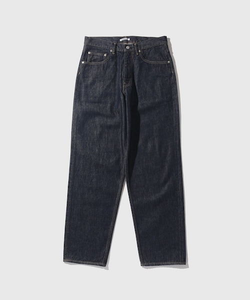 ADAM ET ROPE'（アダムエロペ）の「【AURALEE/オーラリー】HARD TWIST DENIM WIDE PANTS（デニムパンツ・メンズ・ネイビー・28/30/32/34）」の2枚目の写真