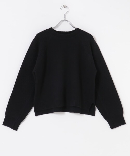 URBAN RESEARCH ROSSO（アーバンリサーチロッソ）の「スーパーファインラムズウールショートニット（ニット/セーター・レディース・OFF WHITE/L.GRAY/RED/BLACK・Free）」の21枚目の写真