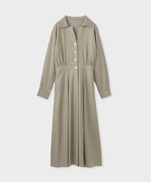 ROPE'（ロペ）の「【Masaco Teranishi（マサコテラニシ）】×moi salon et rope EXCLUSIVE EDITION DRESS（シャツワンピース・レディース・ベージュ・38）」の2枚目の写真