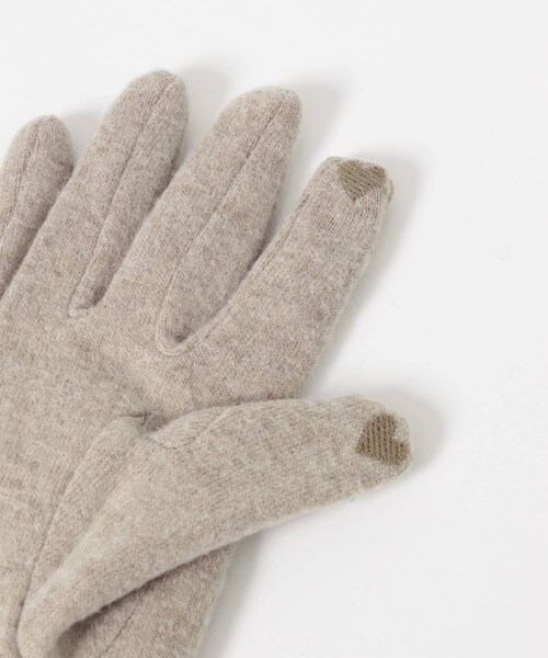 URBAN RESEARCH Sonny Label（アーバンリサーチサニーレーベル）の「ウールミックスニットグローブ（ベルト・レディース・グレー/ブラック/ベージュ・One）」の18枚目の写真