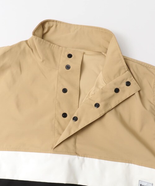 URBAN RESEARCH Sonny Label（アーバンリサーチサニーレーベル）の「MAGIC NUMBER　STRETCH TRACK BLOUSON∴（ブルゾン・メンズ・BLACK/BEIGE・M/L）」の15枚目の写真
