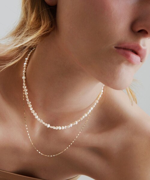 ROPE'（ロペ）の「【WEB限定】【les bonbon (ル ボンボン)】victoria moderate necklace WG（ネックレス・レディース・その他・F）」の10枚目の写真