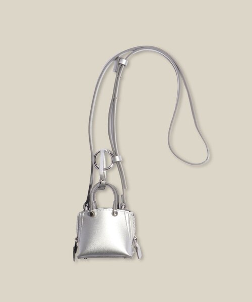 ROPE'（ロペ）の「【E'POR】Y BAG Pico【超軽量】（ショルダーバッグ・レディース・ブラック系/ダークブラウン/ベージュ系/レッド/ワイン/シルバー・F）」の6枚目の写真