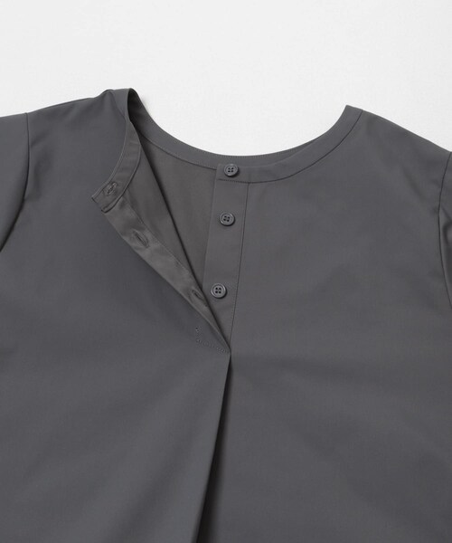 URBAN RESEARCH DOORS(アーバンリサーチドアーズ)の「2WAYランタンスリーブ ワンピース(ワンピース・レディース・CHARCOAL/BLACK・Free)」の9枚目の写真