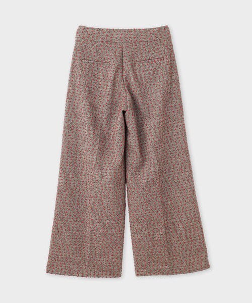 ROPE'（ロペ）の「【Masaco Teranishi（マサコテラニシ）】PAWPAW TWEED TROUSERS｜ツィードパンツ（スラックス・レディース・ダークブラウン・36/38）」の17枚目の写真