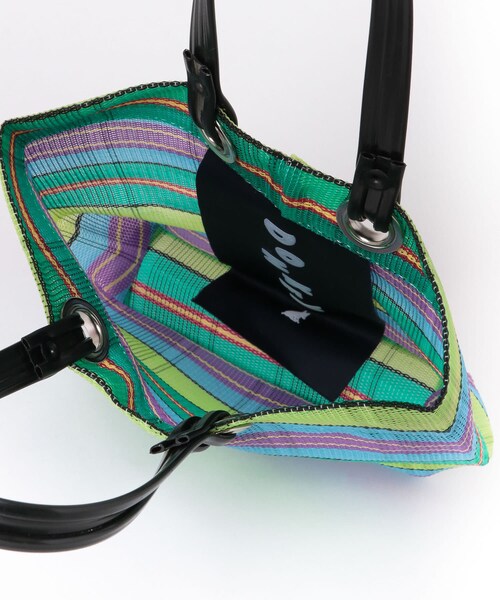 URBAN RESEARCH ROSSO（アーバンリサーチロッソ）の「DONKEY　bazaar bag Baby（ハンドバッグ・レディース・YDNAC/PINK/GNIRPS/GRN・-）」の10枚目の写真