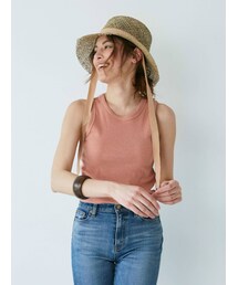 Ungrid | 草木染テレコタンクトップ(タンクトップ)