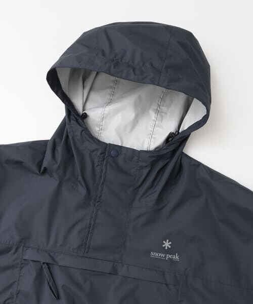 URBAN RESEARCH DOORS（アーバンリサーチドアーズ）の「snow peak×DOORS　Rain Poncho（レインコート/ポンチョ・レディース・アメニティ/オリーブ/ネイビー・one）」の5枚目の写真