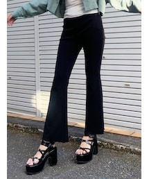 EMODA | フィットフレアストレッチパンツ(その他パンツ)
