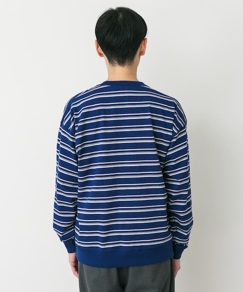 URBAN RESEARCH DOORS（アーバンリサーチドアーズ）の「DANTON　SWEAT T-SHIRTS（スウェット・メンズ・NVY×BGE/GRY×RED/YLW×WHT・L/XL）」の8枚目の写真